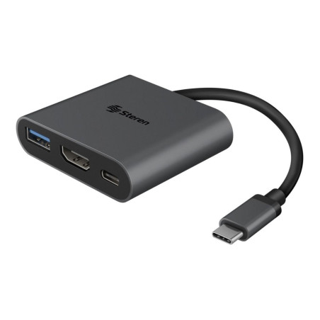 ADAPTADOR STEREN USB-C A HDMI/USB 3.0 USB-C USB-471