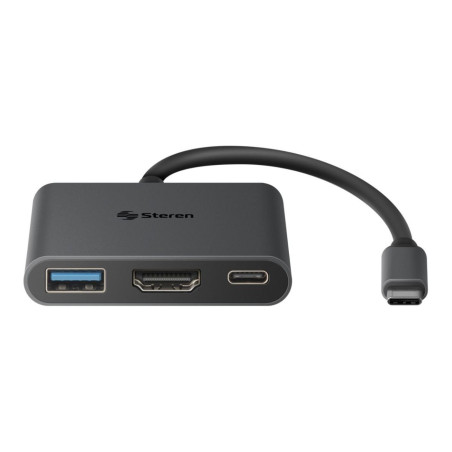 ADAPTADOR STEREN USB-C A HDMI/USB 3.0 USB-C USB-471