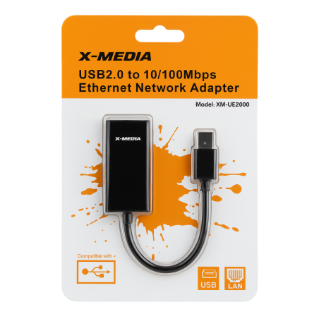 ADAPTADOR XMEDIA GIGABIT USB 3.0 ETHERNET PLUG AND PLAY