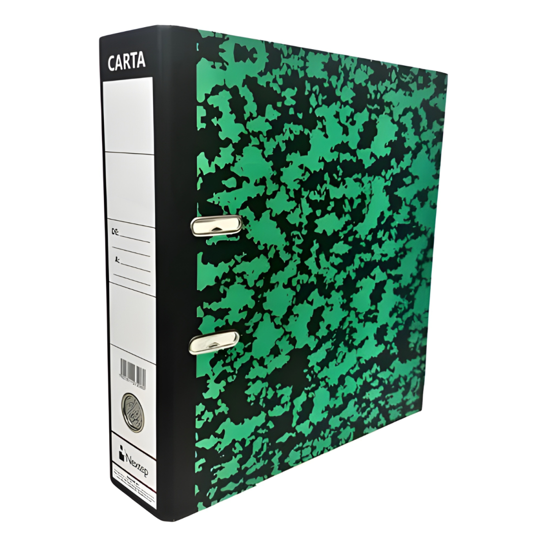 REGISTRADOR NEXTEP CARTA MARMOLEADO BROCHE METALICO NE-050
