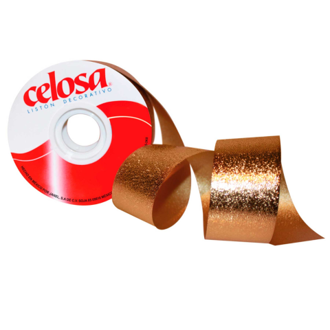 ROLLO LISTON A-9 CELOSA 279 MET PARTIDOR 35MMX40M ORO 51683