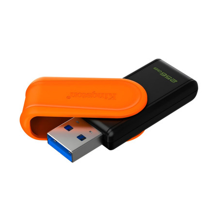 MEMORIA KINGSTON 256GB USB 3.2 NEGRO/NARANJA GEN1 DTXS/256GB