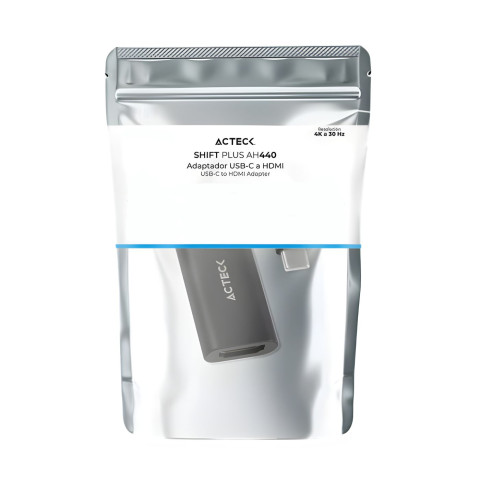 ADAPTADOR ACTECK USB C A HDMI AH440 MACHO-HEMBRA AC-934701