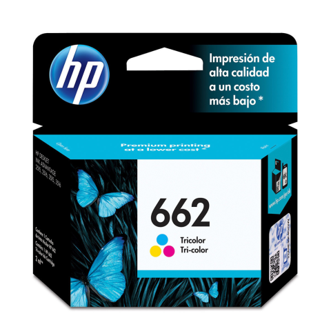 CARTUCHO HP 662 TRICOLOR