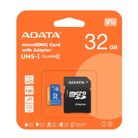 MEMORIA ADATA MICRO 32GB SD CLASE 10