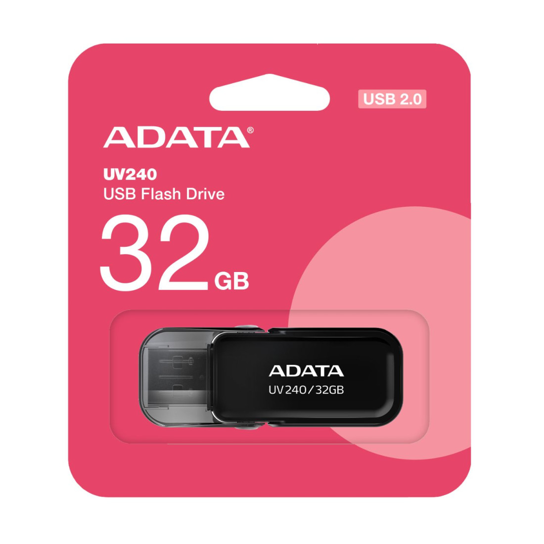 MEMORIA USB ADATA 32GB UV240 NEGRO
