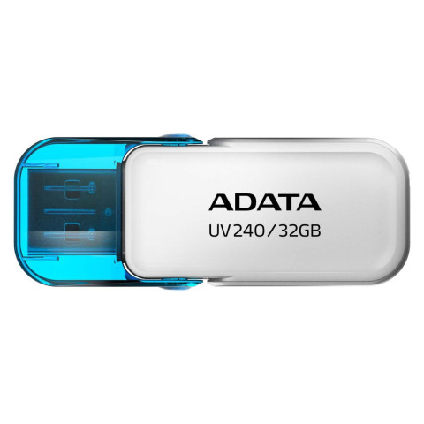 MEMORIA USB 2.0 32GB ADATA UV240 BLANCO AUV240-32G-RWH