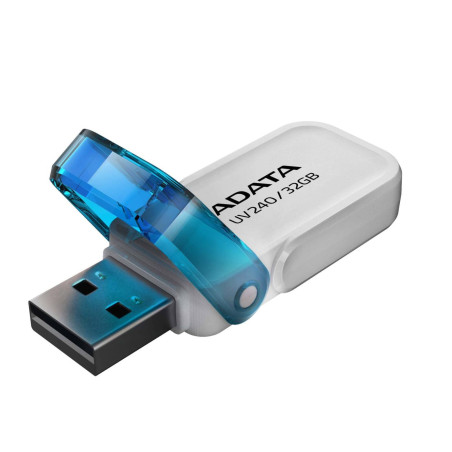 MEMORIA USB 2.0 32GB ADATA UV240 BLANCO AUV240-32G-RWH