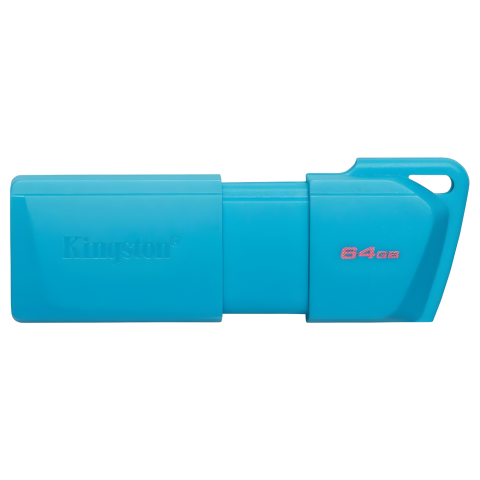 MEMORIA FLASH KINGSTON 64 GB USB 3.2 GEN 1 DTXM TURQUESA