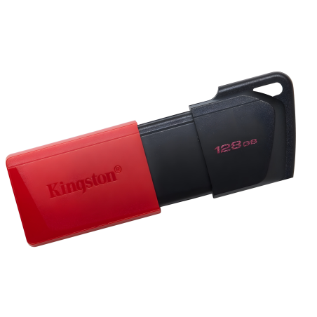 MEMORIA KINGSTON 128GB USB 3.2 NEGRO/ROJO GEN 1 DATATRAVEL