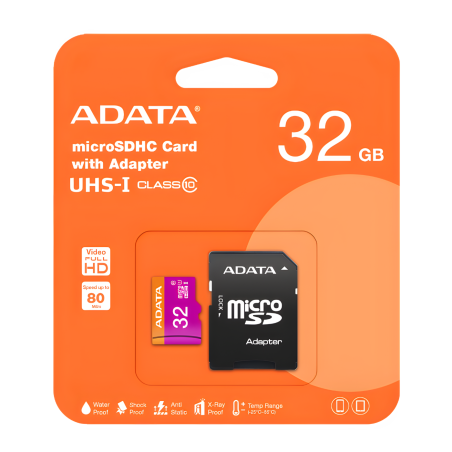 MEMORIA MICRO SD 32GB CLASE10 ADATA