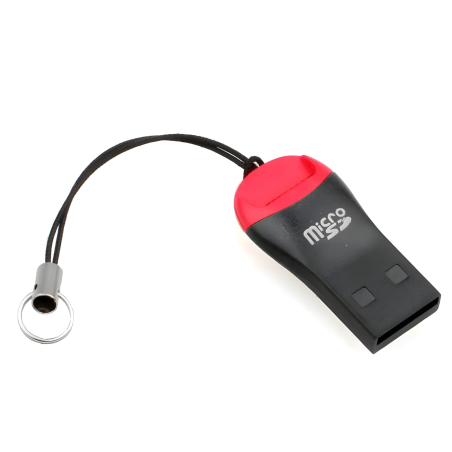 LECTOR ADAPTADOR MICRO SD A USB 2.0