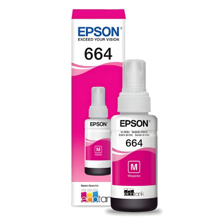 TINTA EPSON 664 MAGENTA L200 T664320-AL