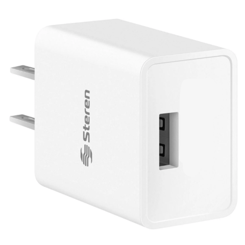 5W CARGADOR ULTRA COMPACTO PARA PARED RAPIDO 1.0AMP STE-ELI-705