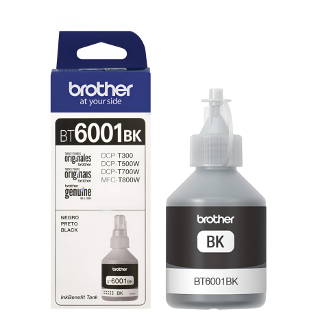 TINTA BROTHER BT6001BK NEGRO BOTE INKJET RENDIMIENTO ULTRA