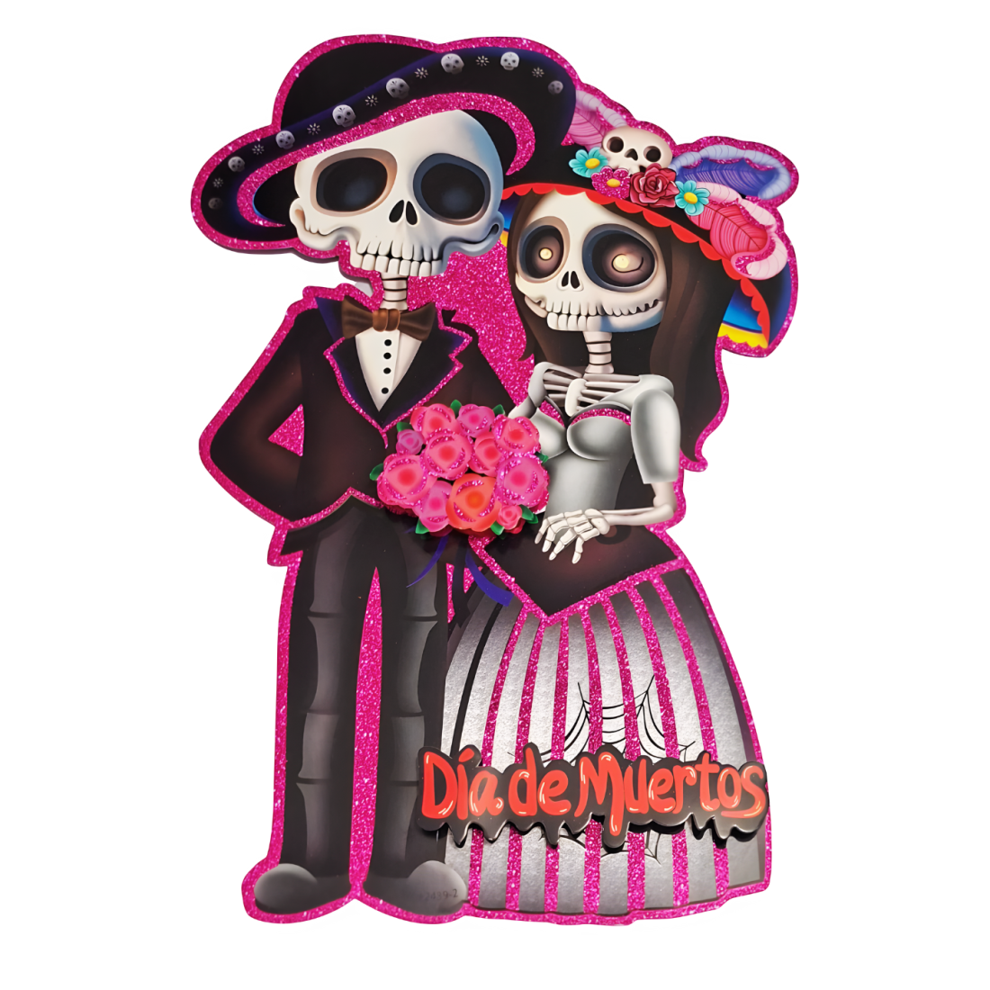 ADORNO DIA DE MUERTOS HN-41116 42CM 163339