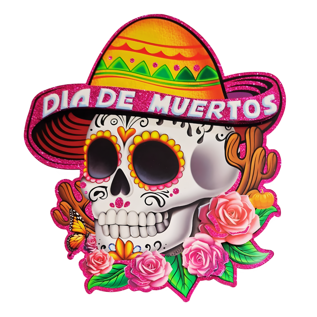 ADORNO DIA DE MUERTOS HN-41117 30 CM 16334