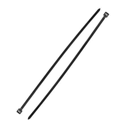 CINCHOS DE PLASTICO PASCUA 20 CM X 3.6MM NEGRO C/25 134610