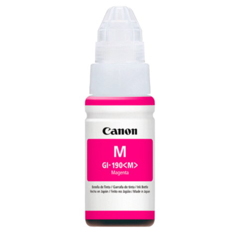 TINTA CANON GI-190 M 0669C001AB MAGENTA BOTE PIXMA