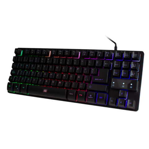 TECLADO VORAGO START THE GAME TENKEYLESS LED USB KB-503