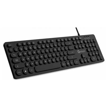 TECLADO GETTTECH GTI-28201G IGNITE BACKLIGHT USB GRIS