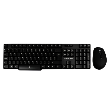 KIT TECLADO Y MOUSE INALAMBRICO PERFECT CHOICE