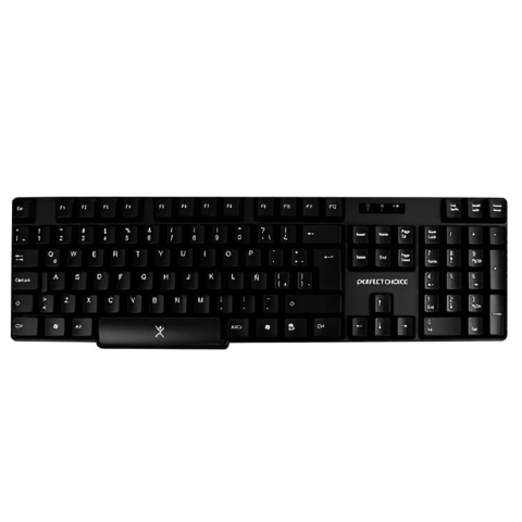 KIT TECLADO Y MOUSE INALAMBRICO PERFECT CHOICE