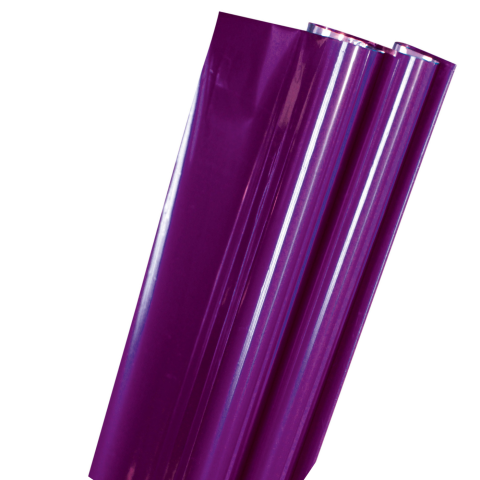 PAPEL METALICO T/O LISO GALAS 1 HOJA 53X70CM MORADO 100101