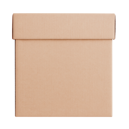 CAJA REGALO PLEGABLE CUBO KRAFT 30 X 30 CMS. 83920