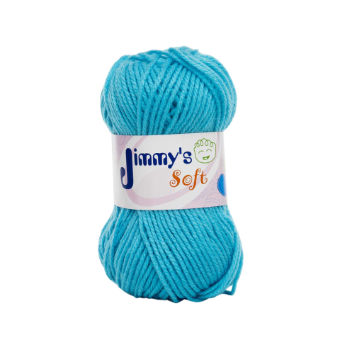 ESTAMBRE SOFT LISO JIMMY´S 1816-TURQUESA 50GR 153591