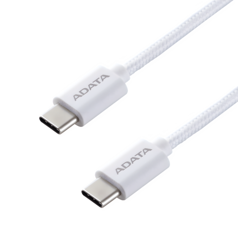 CABLE ADATA USB C A USB C 1M BLANCO CACC-100PN-WH