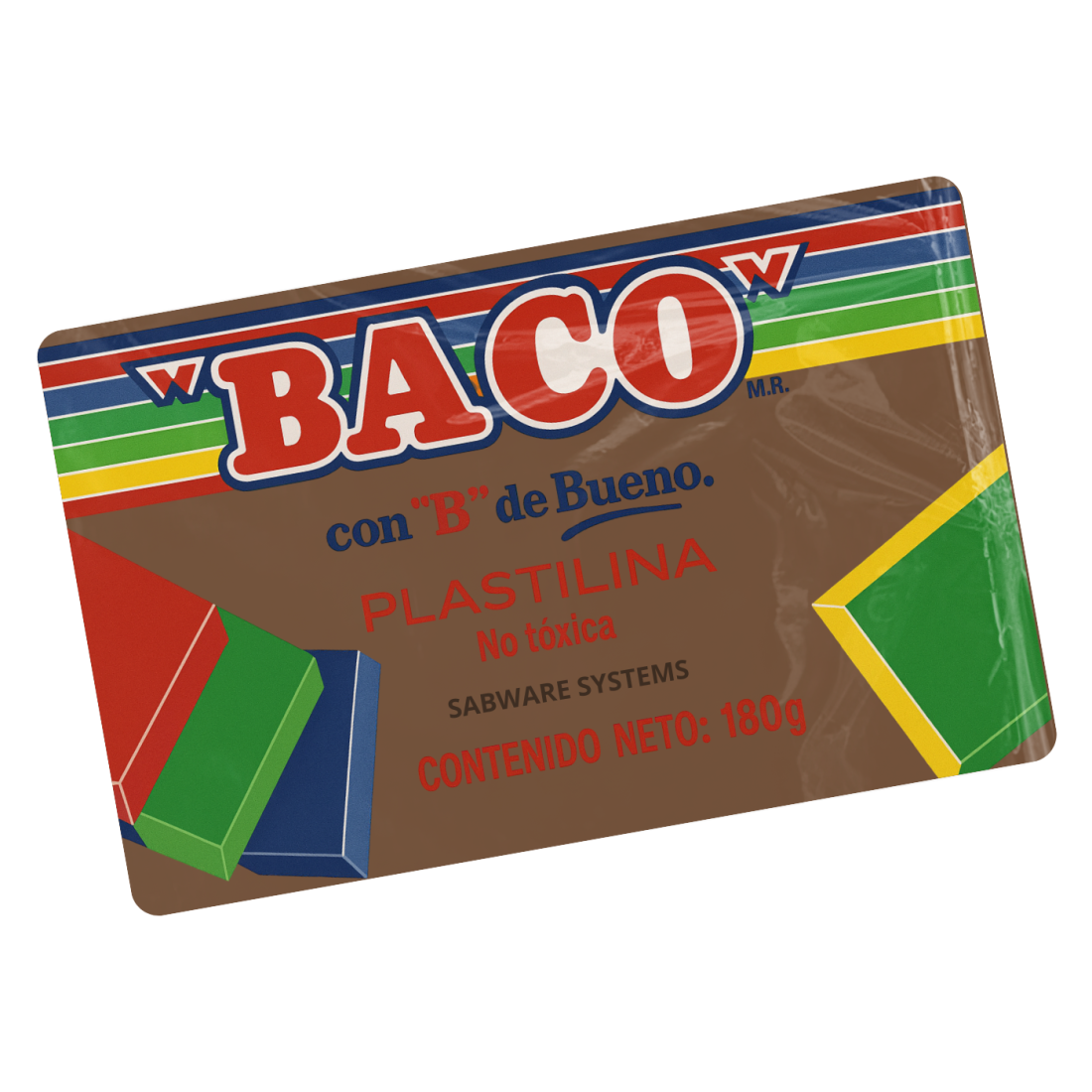PLASTILINA BACO MARQUETA CAFE 49416