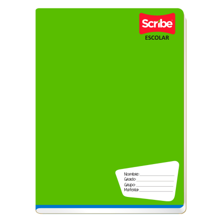 CUADERNO F.F. ENGRAP. SCRIBE 6243 7MM 50H ESCOLAR 22504
