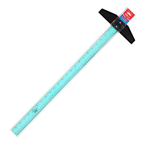 REGLA T DE ACRILICO BACO TF-60 90683 60CM FIJA 17909