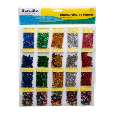 DIAMANTINA Y FIGURAS BARRILITO DYA20M 3 GR. 69177