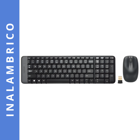 KIT DE TECLADO Y MOUSE INALAMBRICO MK220