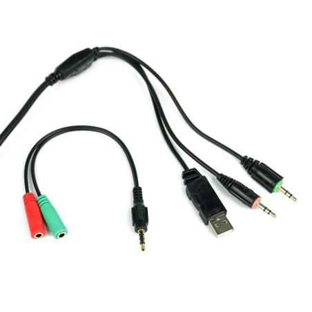 DIADEMA VORAGO GAMER HS-502 MICROFONO RGB HS-502