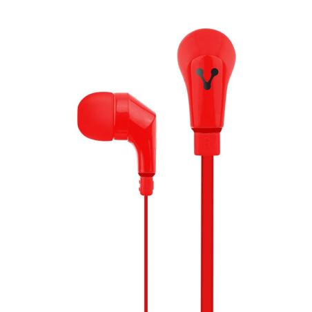 AUDIFONOS VORAGO EPB-103-RD BLUETOOTH MANOS LIBRES ROJO