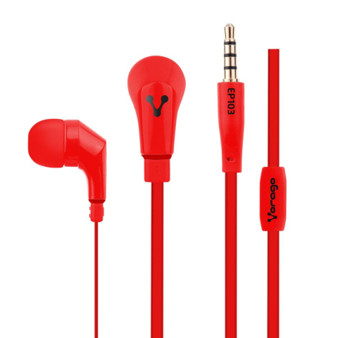 AUDIFONOS VORAGO EPB-103-RD BLUETOOTH MANOS LIBRES ROJO