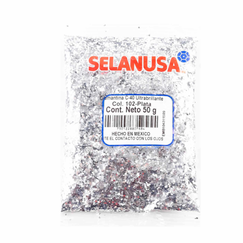 DIAMANTINA 50 GRS. SEDERIA C15 No. 102 PLATA 156202