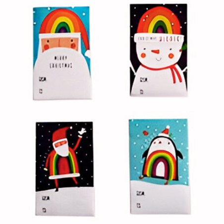 TARJETA ROUGE PEGATINA DE PARA NAVIDAD 114793