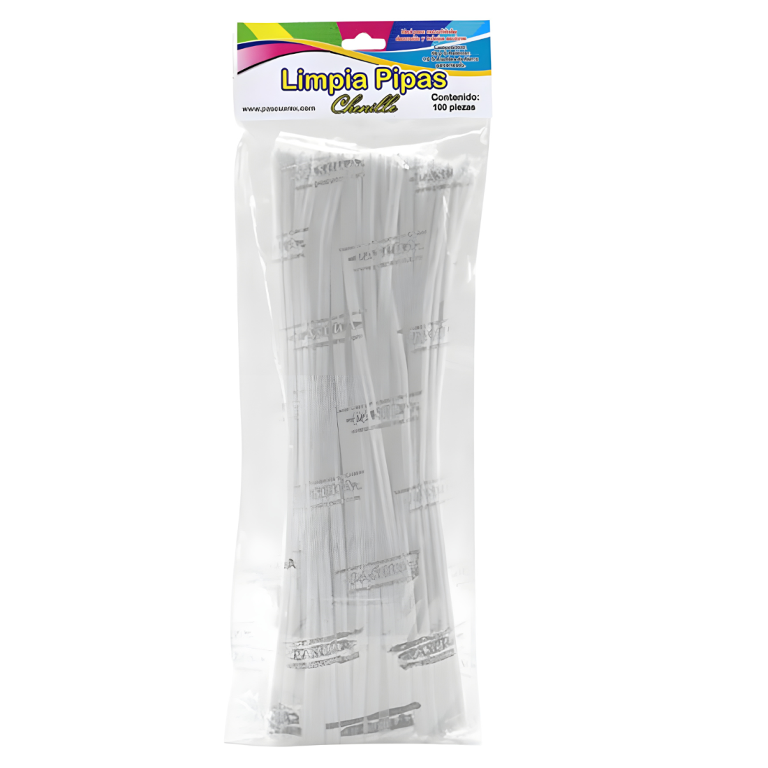 LIMPIAPIPAS BLANCO C/100  PASCUA 159005