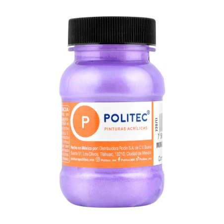 PINTURA ACRILICA POLITEC 534 MORADO 100ML METALICO 163016