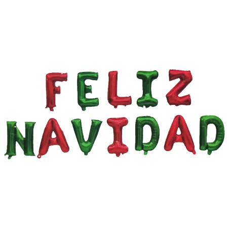 LETRERO GLOBO FELIZ NAVIDAD MA2152 156157