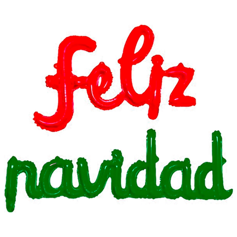 LETRERO GLOBO VM FES11 FELIZ NAVIDAD 156167