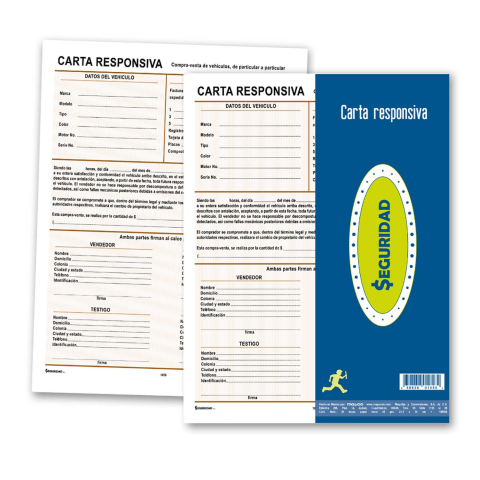 BLOCK CARTA RESPONSIVA MAYCO 1056 25H 59784