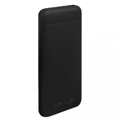 10,000mAh  POWER BANK CARGA RAPIDA P. CHOICE NEGRO PC-241096