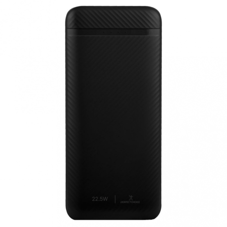 10,000mAh  POWER BANK CARGA RAPIDA P. CHOICE NEGRO PC-241096