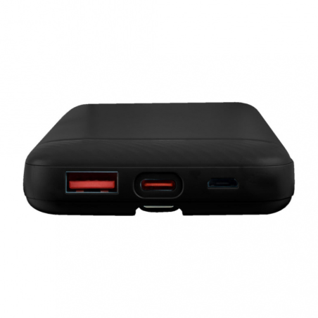 10,000mAh  POWER BANK CARGA RAPIDA P. CHOICE NEGRO PC-241096