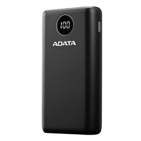 20,000 mAh CARGADOR POWER BANK ADATA P20000 AP20000QCD-DGT-C